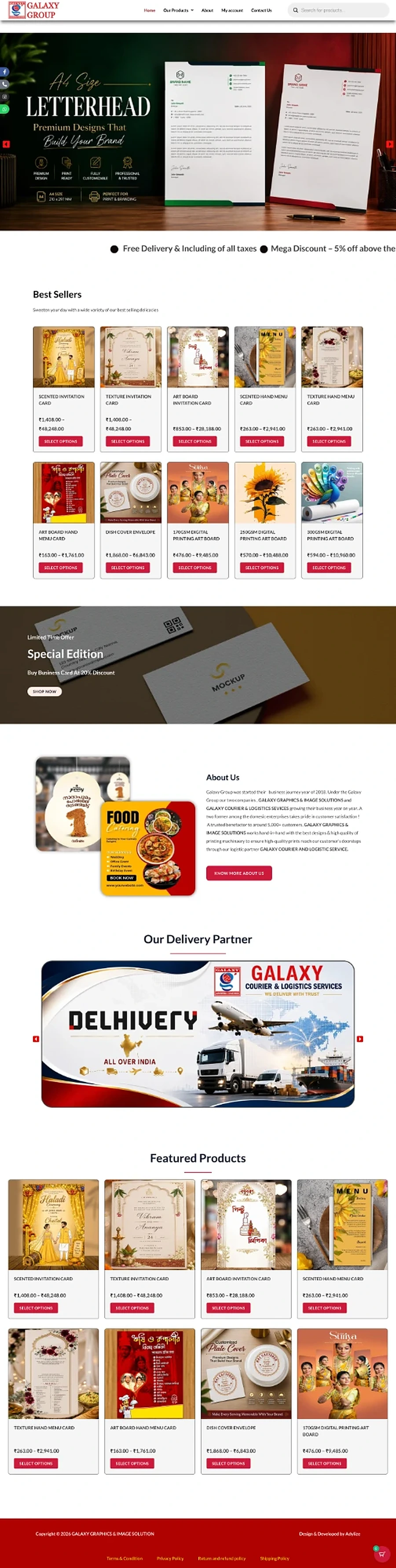 Galaxy Group website