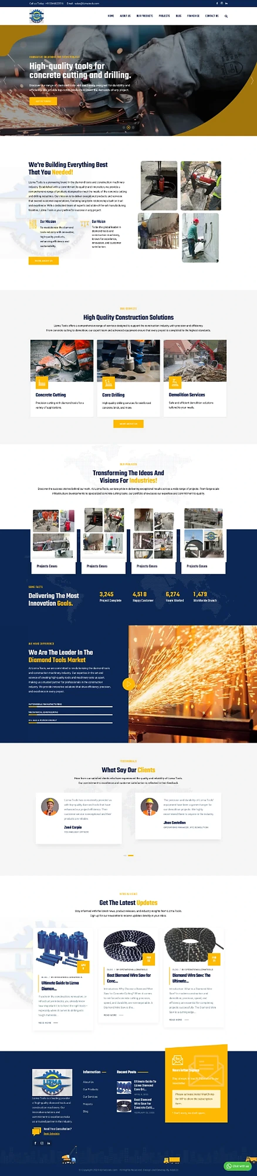 Lizma Tools website